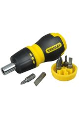 STANLEY 0-66-358 6 Parça Cırcırlı Topaç Tornavida Seti