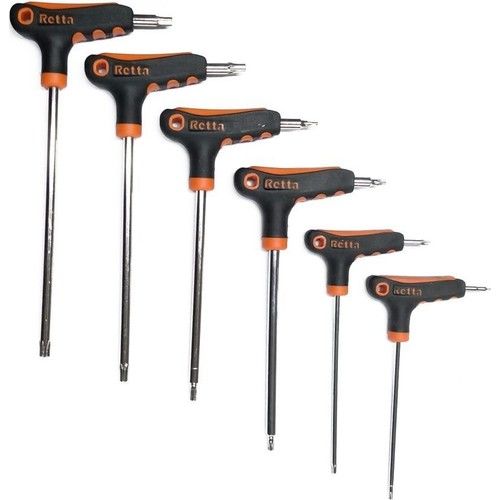 Retta RTA0603 T Saplı Deliksiz Torx Anahtar Takımı Retta