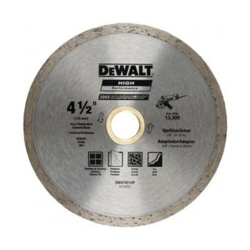 Dewalt DW47451HP Sürekli Kenar Elmas Disk 115mm