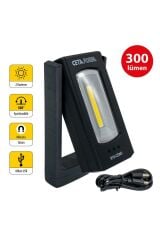 R10-COM1 Şarjlı COB Led Kompakt Çalışma Lambası 300 Lümen