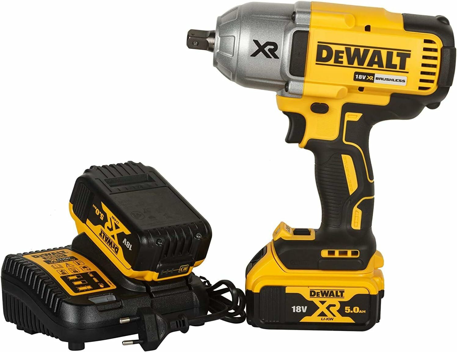 Dewalt DCF899P2 18 Volt 5.0 Ah Li-on Çift Akülü Profesyonel Somun Sıkma