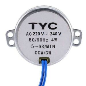 Senkron Motor TYC AC 220-240V 50-60Hz  5/6 RPM