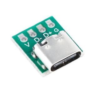 USB Type-C To 4 Pin DIP Çevirici - Type-C Modül Kartı