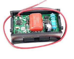 AC Voltmetre 30-500V Dijital Panel Tip 2 Kablolu