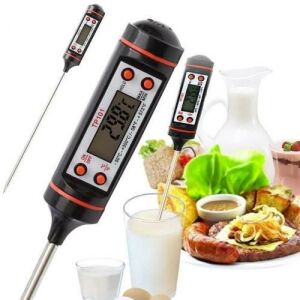 TP101 Dijital Mutfak, Et, Gıda, Süt, Yemek Termometresi