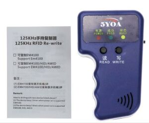 RFID Kart Yazıcı Kopyalayıcı 125 Khz T5577 EM4305 Keyfob yeniden yazılabilir