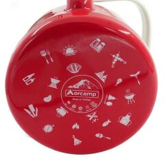 Orcamp Retro Emaye Kamp Çaydanlığı