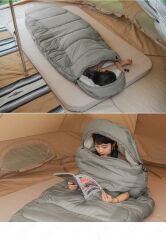 Naturehike PS300 Oval Ultralight Uyku Tulumu -9°C ( Cloudy Grey )
