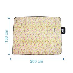 Madfox Skyloft Su Gecirmez Piknik Kamp Örtüsü YEŞİL POLKA