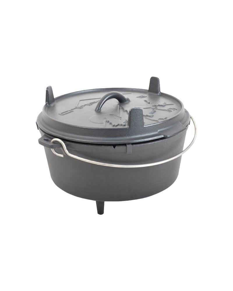 NURGAZ CAMPOUT 12 INCH DÖKÜM TENCERE