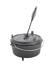 NURGAZ CAMPOUT 12 INCH DÖKÜM TENCERE