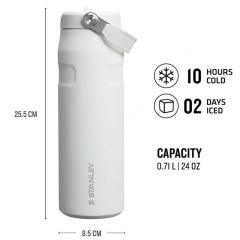 Stanley The IceFlow Flip Straw Pipetli Termos Bardak 0,70 LT