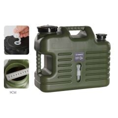 Madfox Galon Air PE Musluklu Su Bidonu 18 Litre GREEN