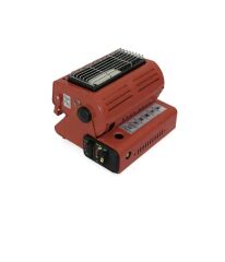 Big Fire Maxi Portatif Kamp Sobası KIRMIZI 4 ADET 227 GR KARTUŞ VE HORTUM DEDANTÖR SETİ