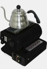 Big Fire Maxi Portatif Kamp Sobası SİYAH 4 ADET 227 KARTUŞ VE HORTUM DEDANTÖR SETİ