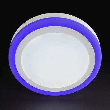 NOAS YL14-1800-R 18+6 Watt Mavi-Beyaz Sıva Üstü Yuvarlak LED Panel