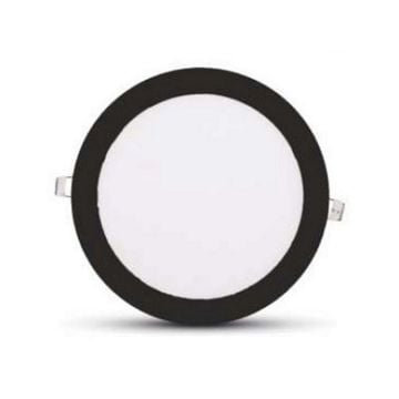 VOLTEK VPSAYS00930 9 Watt Siyah Kasa Sıva Altı Yuvarlak LED Panel - Gün Işığı (3000K)
