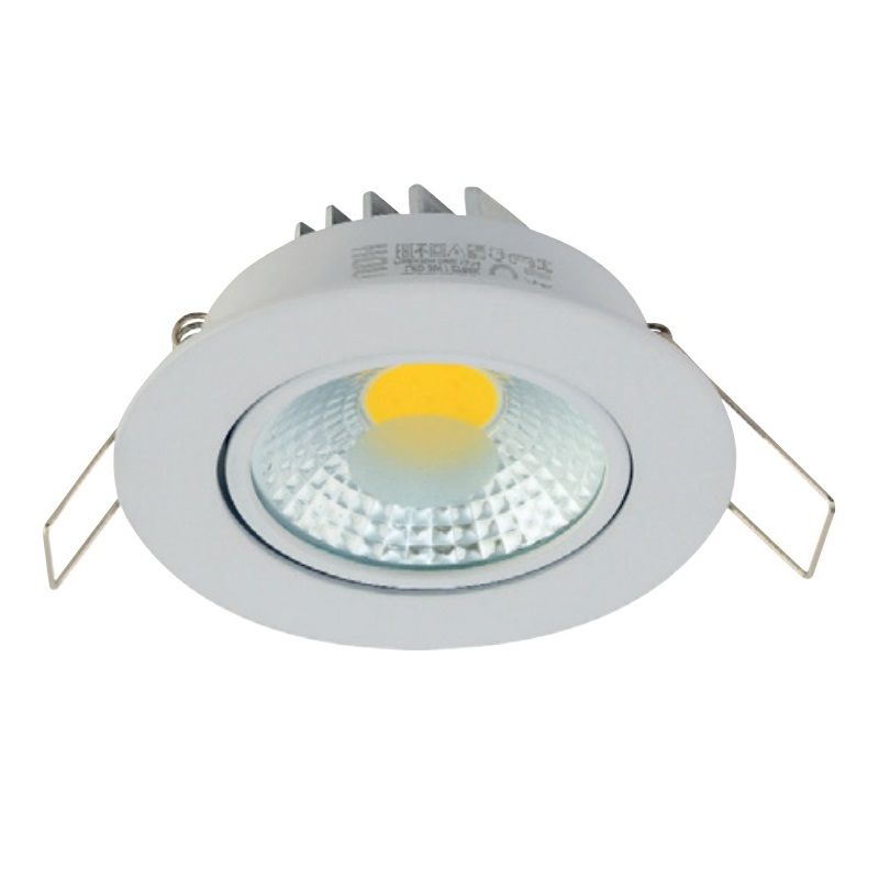 HOROZ 016-009-0005 5 Watt Sıva Altı Beyaz Yuvarlak LED Spot (PC Kasa)
