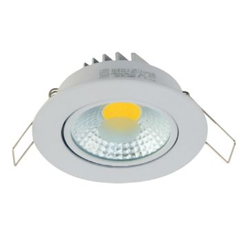 HOROZ 016-009-0005 5 Watt Sıva Altı Beyaz Yuvarlak LED Spot (PC Kasa)