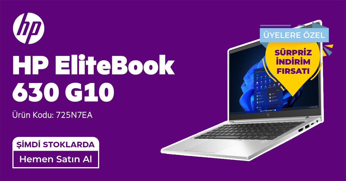 HP EliteBook 630 G10 Notebook Fiyatları
