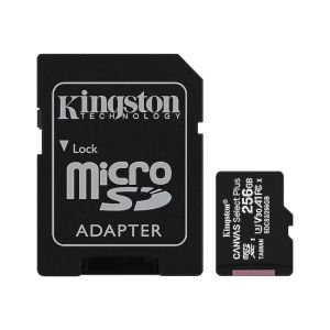 Kingston Canvas Select Plus SDCS2/256GB 256 GB CL10 Micro SD Hafıza Kartı
