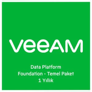 Veeam Data Platform V-FDNVUL-0I-SU1AR-00 Foundation - Temel Paket Universal Veri Yedekleme Lisansı (1 Yıllık)