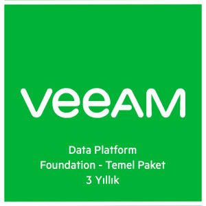 Veeam Data Platform V-FDNVUL-0I-SU3AR-00 Foundation - Temel Paket Universal Veri Yedekleme Lisansı (3 Yıllık)