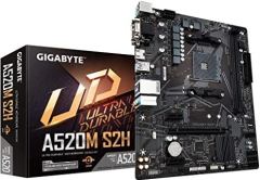 GIGABYTE A520M-S2H MAB AMD A520 AM4 DDR4 5000MHZ DVI HDMI