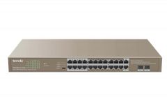 TENDA TEG1126P-24-410W 24GE+2SFP Ethernet Switch With 24-Port PoE