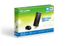 TP-LINK ARCHER-T4U Usb Adaptör 867Mbps 5Ghz+300Mbps 2.4Ghz Dual Band