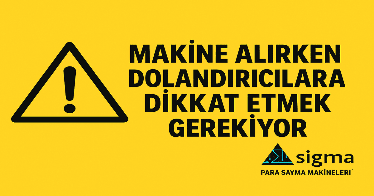 Para Sayma Makinesi Alırken Dolandırıcılara Dikkat! Gerçek Ürün mü, Tuzak mı?