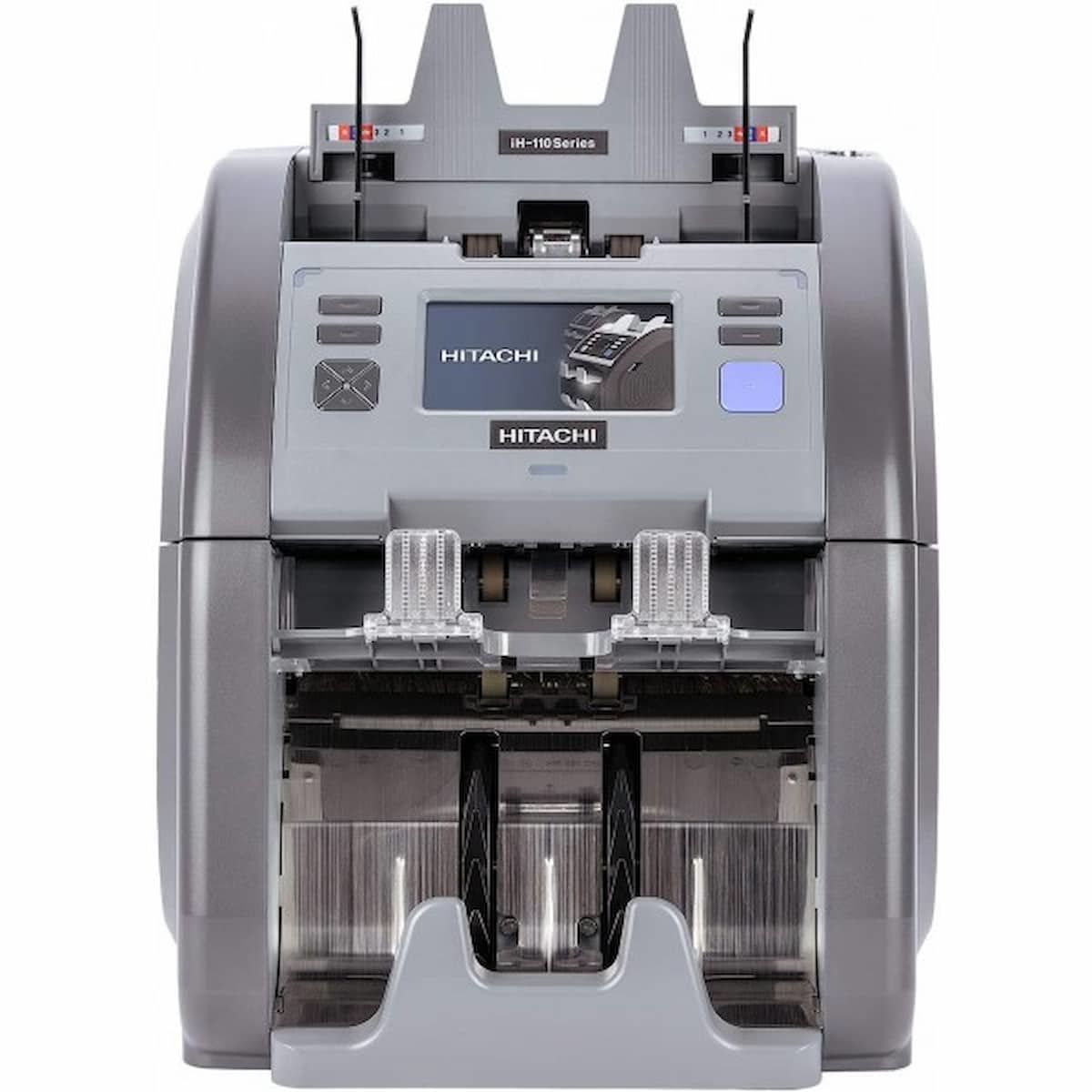 Hitachi IH-110 Para Sayma Makinesi | Çift CIS’lı, Sahte Kontrollü, Karışık Sayım Özellikli