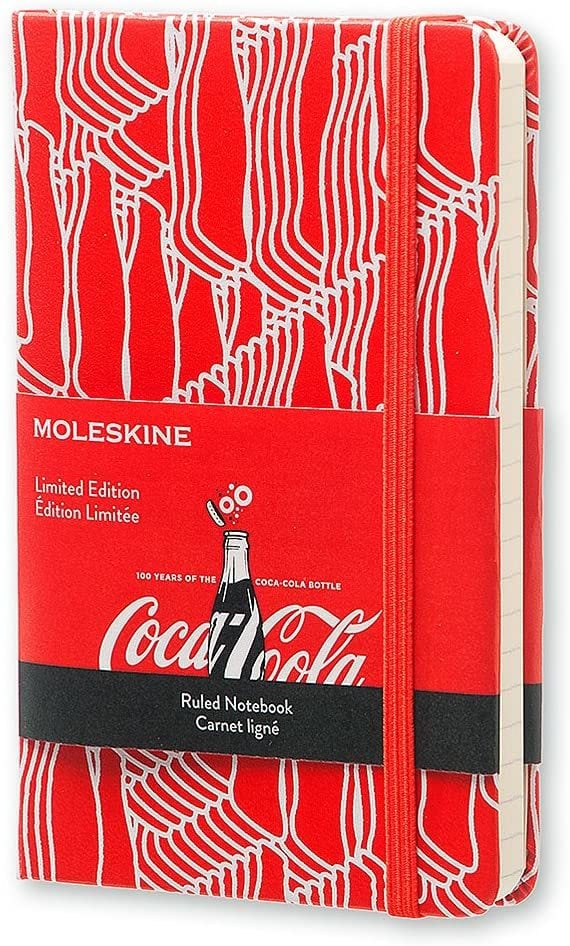 Moleskine Limited Edition, Coca Cola, Cep Boy Çizgili Not Defteri,