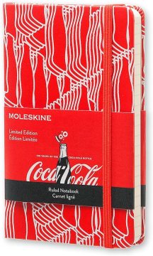 Moleskine Limited Edition, Coca Cola, Cep Boy Çizgili Not Defteri,
