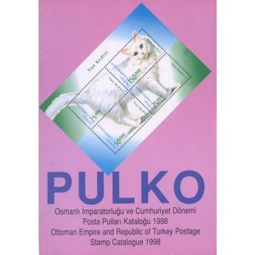 PULKO 1998 Osmanlı İmparatorluğu ve Türkiye Cumhuriyeti Pulları Kataloğu