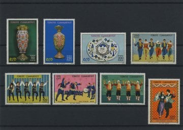 Türkiye Cumhuriyeti Pul Koleksiyonu - 1975 Yıl Seti