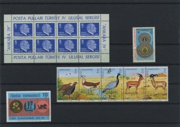 Türkiye Cumhuriyeti Pul Koleksiyonu - 1979 Yıl Seti
