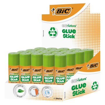 Bic Eco Glue Stıck, 20'li Kutu, 21 gr