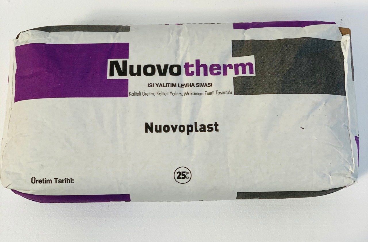 Nuovotherm Isı Yalıtım Levha Sıvası 25 Kg