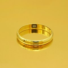 Altın Evlilik Alyansı Klasik 3MM