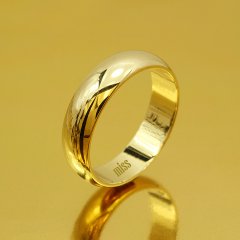 Altın Klasik Evlilik Alyansı 5mm