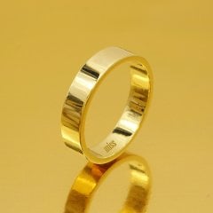 Altın Klasik Evlilik Alyansı 4 mm