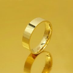 Altın Klasik Evlilik Alyansı 5mm