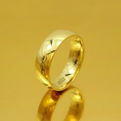 Altın Klasik Evlilik Alyansı 6mm