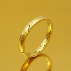 Altın Klasik Evlilik Alyansı 3mm