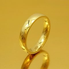 Altın Klasik Evlilik Alyansı 4mm