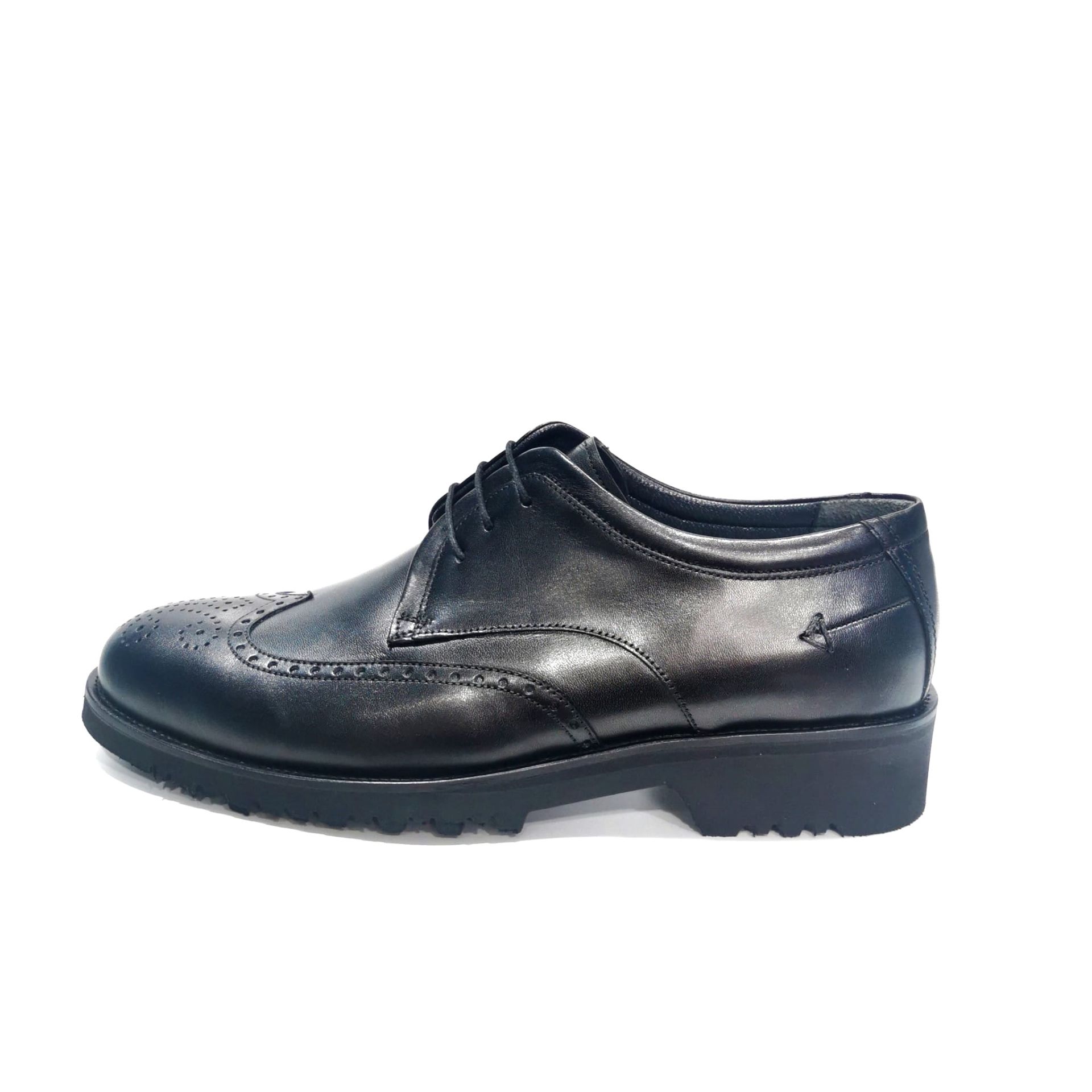 Hafif Taban Siyah Oxford Erkek Ayakkabı