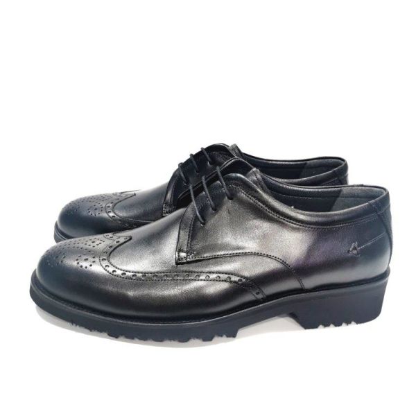 Hafif Taban Siyah Oxford Erkek Ayakkabı