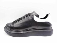 Siyah Beyaz Spor Erkek Ayakkabı EKS425