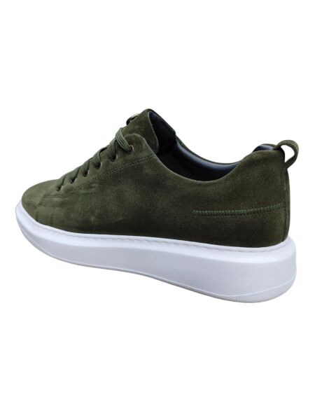 Tripy Haki Süet Büyük Numara  Erkek Ayakkabı